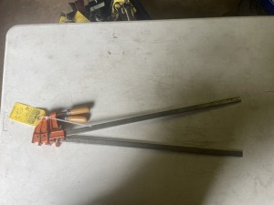 28'' SLIDING CLAMPS (GOOD CONDITION)