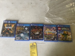 PLAYSTATION PS4 GAMES IN CASES - SEE PICTURES FOR SPECIFIC DETAILS (PRE-OWNED)