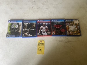 PLAYSTATION PS4 GAMES IN CASES - SEE PICTURES FOR SPECIFIC DETAILS (PRE-OWNED)