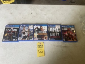 PLAYSTATION PS4 GAMES IN CASES - SEE PICTURES FOR SPECIFIC DETAILS (PRE-OWNED)