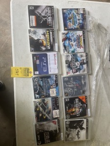 PLAYSTATION PS3 GAMES IN CASES - SEE PICTURES FOR SPECIFIC DETAILS (PRE-OWNED)