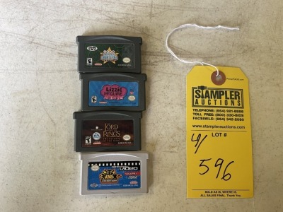 NINTENDO GAMEBOY ADVANCE GAMES - NO CASES - SEE PICTURES FOR SPECIFIC DETAILS (PRE-OWNED)