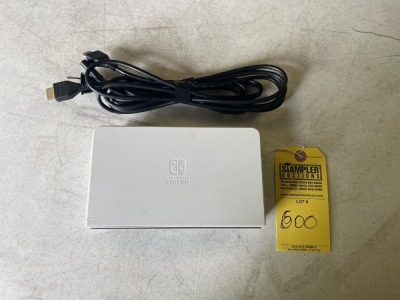 NINTENDO SWITCH WITH TV ADAPTER (GOOD CONDITION)