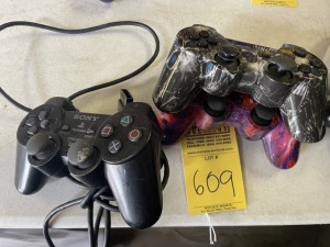 PLAYSTATION CONTROLLERS (FAIR CONDITION)