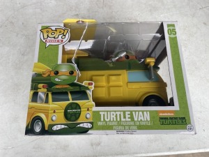 FUNKO POP! VINYL FIGURINE - RIDES #05 / TURTLE VAN / TEENAGE MUTANT NINJA TURTLES (NEW IN BOX)