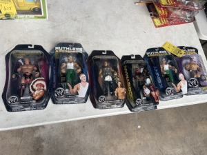 WW RUTHLESS AGGRESSION FIGURINES - SEE PICTURES FOR SPECIFIC DETAILS