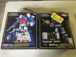 TRANSFORMERS - MP13 SOUNDWAVE / MP22 ULTRA MAGNUS (NEW IN BOXES)