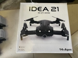 IDEA 21 4K GPS DRONE (LIKE NEW CONDITION)