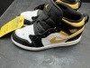 AIR JORDAN - BLACK & GOLD - SIZE 2Y (PRE-OWNED) ***LOCATED IN DAVIE, FL***