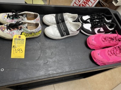 ASSORTED KIDS SNEAKERS - GOLDEN GOOSE (R) / GIVENCHY (34) / NIKE (34) / BALENCIAGA (2) (PRE-OWNED) ***LOCATED IN DAVIE, FL***