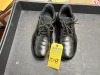 LOUIS VUITTON SHOES - BLACK PATTERN - SIZE 7 (PRE-OWNED) ***LOCATED IN DAVIE, FL***