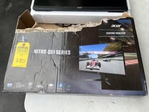 ACER QG241Y GAMING MONITOR - NITRO QG1 SERIES / 24'' (NEW IN BOX / BOX DAMAGED)