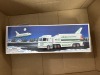 HESS TOY TRUCK WITH SPACE SHUTTLE & SATELLITE - 1999 (NEW IN BOX) ***LOCATED IN DAVIE, FL*** - 2