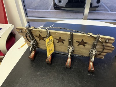 SIX GUN COAT RACK ***LOCATED IN DAVIE, FL***