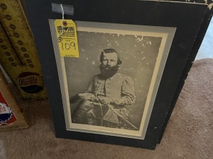 MATTED PICTURES - CIVIL WAR GENERALS & PRESIDENT