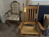 WOOD ROCKING CHAIR