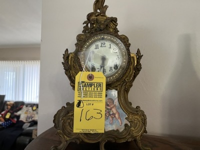 ORNATE MANTLE CLOCK