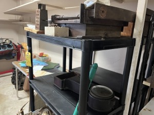 RESIN SHELVING UNITS - 2- 4' / 1- 6'