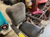 BARBER CHAIR WITH BLACK SEAT