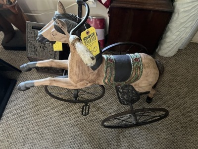 ANTIQUE HORSE TRICYCLE