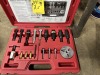 OEM SETS - 27115 SERPENTINE 9-PIECE BELT TOOL SET WITH CASE / 27150 DELUXE A/C CLUTCH NUB PULLER & INSTALLER 18-PIECE SET WITH CASE - 3