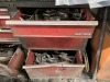 CRAFTSMAN TOOL BOX WITH 8 DRAWERS & CONTENTS - METAL SCRAP (POOR CONDITION) - 2