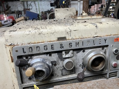 LODGE & SHIPLEY 1610 LATHE (POOR CONDITION)