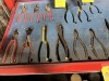 ASSORTED SNAP-ON PLIERS, CHANNEL LOCKS, VISES, ETC - 2