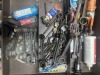 CABINET WITH 5 DRAWERS & CONTENTS - CARBURETORS, PISTON ARMS, ETC - 6