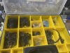 PLASTIC CASES WITH O-RING ALLEN HEAD STUDS, SNAP RINGS, ETC - 4