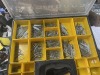 PLASTIC CASES WITH O-RING ALLEN HEAD STUDS, SNAP RINGS, ETC - 5