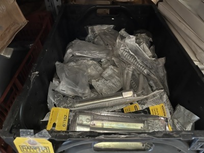 ASSORTED CHAIN BOLTS, DOOR RETURN SPRING KITS, ETC