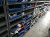 BINS ASSORTED SLIDING DOOR ROLLERS, SELF TAPPING SCREWS, DOOR LOCK STRIKES, ETC (CONTENTS OF SHELVING UNIT) - 2