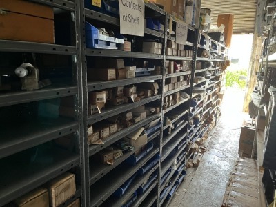 BINS, BOXES & PIECES - ASSORTED HINGES, ETC