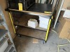 ROLLING CART WITH 3 SHELVES