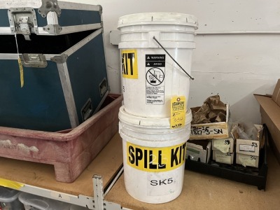 SPILL KITS IN 5 GALLON BUCKETS