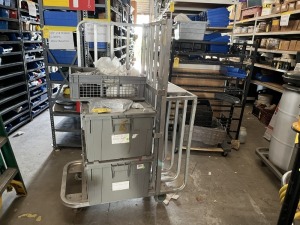 ALUMINUM ROLLING CART