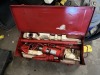 RED TOOLBOX WITH BOTTLE JACK WITH WEDGE & ACCESSORIES - 2