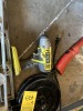 ASSORTED TOOLS - 4- LEVELS / 1- RYOBI P260 1/2'' IMPACT WRENCH (NO BATTERY) / 1- CRAFTSMAN 25' WORKLIGHT ON REEL - 2