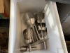 ASSORTED STAINLESS STEEL ICE SCOOPS & FUNNEL - 2