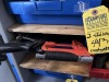 LOTS CLAMPS, AIR HOSES, SOCKETS, ETC (3rd & 4th SHELVES FROM TOP) - 8