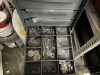 DRAWERS ASSORTED SCREWS, NUTS, WASHERS, ETC - INCLUDES CABINET - 10