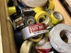 LOT ASSORTED TAPE - 3