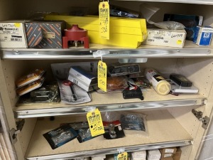 ASSORTED VEHICLE & TRAILER PARTS - FORD, CODE READER, BRAKE CONTROL, ADAPTOR, ETC (6th SHELF)