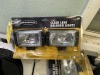 ROAD SHOCK HALOGEN CLEAR LENS LIGHTS (NEW IN BOX)