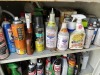 LOT STARTING FLUID, WD40, CONTACT CLEANER, ETC (CONTENTS OF CABINET) - 4