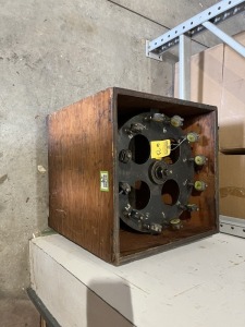 PRATT WHITNEY STRETCH FIXTURE COMPRESSOR CELL (EBAY PRICE $5,000) (OUTSIDE SMALL ROOM)