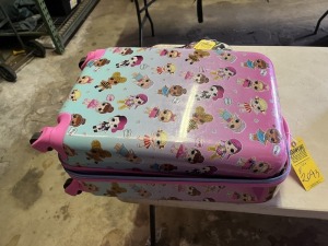 PINK DOLL CARRY-ON SUITCASE