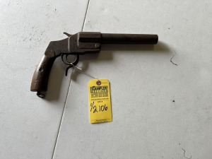 ANTIQUE FLARE GUN