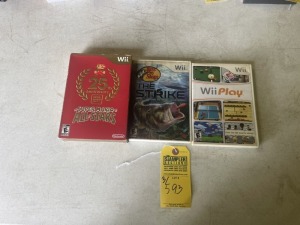 NINTENDO Wii GAMES IN CASES - SEE PICTURES FOR SPECIFIC DETAILS (PRE-OWNED) (1128-5)